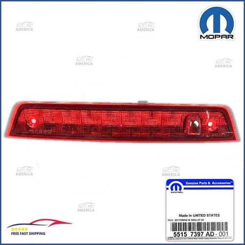 Mopar Terzo Stop LED Alto Originale Per Jeep Grand Cherokee 2005-2010 E Dodge Durango - 4