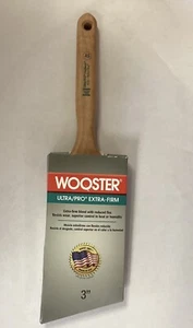 Wooster 3" Ultra/Pro Lindbeck Extra Firm Angle Sash Paint Brush, Wooster 4153 - Picture 1 of 3