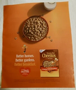 Cheerios "Better Homes. Better Gardens. Better Breakfast." 2023 Print Ad - Picture 1 of 1