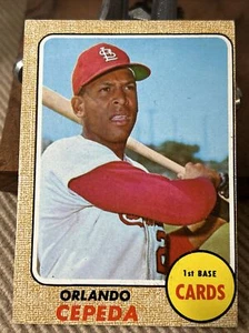 1968 Topps Orlando Cepeda #200 Jamiesjocks⚾️⚾️⚾️ - Picture 1 of 2