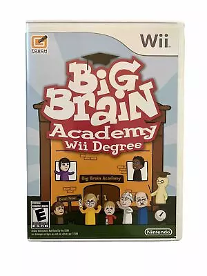 Big Brain Academy: Wii Degree Complete With Manual tested (Nintendo Wii, 2007) - Image 1 of 4