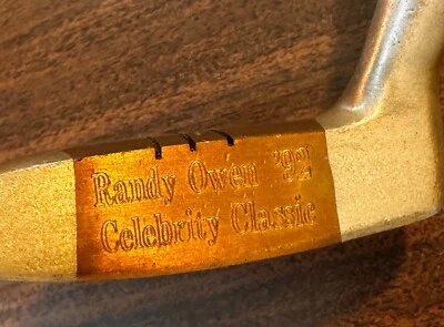 Vintage Otey Crisman 18HBW Mid-Mallet Putter Hickory Wood Shaft 35" Right Hand - Image 1 of 4