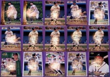 Rare Chipper Jones Braves Pacific Embossed - 24 Variations - $5.99 Ea. - U Pick
