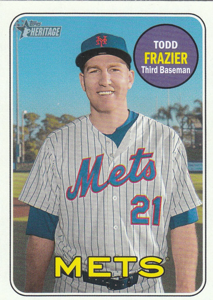 2018 Topps Heritage High Series MLB Part 2 Inserts Parallels Relics Autographs - Image 1 of 1