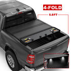 5.8FT 4-Fold Hard Truck Bed Tonneau Cover For 2017-2022 Nissan Titan NON-XD