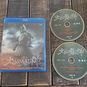 Daimajin Triple Feature (Blu-ray, 2012, 2-Disc Set) Mill Creek Near Mint Discs - Bild 1 von 9