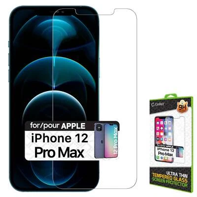 Cellet Tempered Glass Screen Protector Compatible with Apple iPhone 12 Pro Max - Image 1 of 4