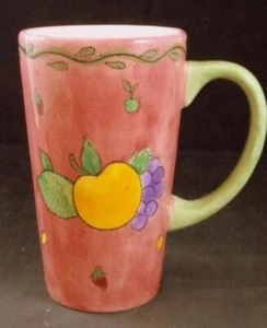 Sango Sangria Latte Mug Cranberries Design 3075 - Picture 1 of 5