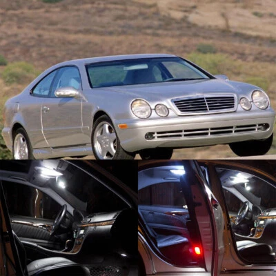 16×white LED light Interior pakacge for Mercedes Benz CLK class W208 1997-2002 - Image 1 of 4