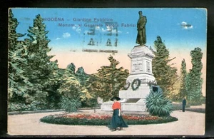 Postkarte Öffentlicher Garten Denkmal für General Nicola Fabrizi Modena HD142 - Bild 1 von 1