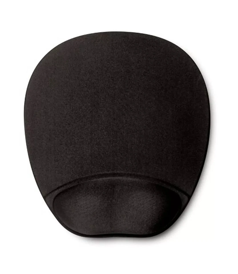 记忆泡沫鼠标垫/腕托黑色抗菌特性防滑垫 — 第 1/4 张图片