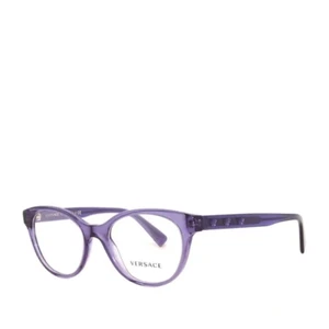 VERSACE 3250 5160 52-19-140 TRANSLUCENT PURPLE EYEGLASSES FRAMES FOR WOMEN - Picture 1 of 5