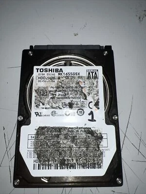 Toshiba HDD2H25 Internal 120GB 5400RPM 2.5" (MK1655GSX) HDD - Image 1 of 2
