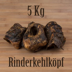 5 Kg ca. 40-50 Stück Rinderkehlkopf Rinderkehlköpfe Kauartikel Kausnack - Bild 1 von 1