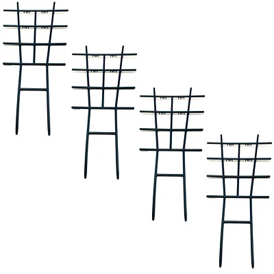 4x Rankgitter Grün 42cm | Rankstütze Pflanzengitter | Kletterhilfe Kunststoff - Bild 1 von 2