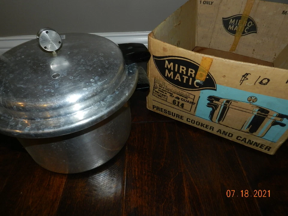 Olla a presión Mirro Matic de 8 cuartos de galón M-0398  Foto 1 de 4