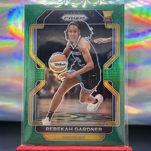 2022 Panini Prizm WNBA Green Prizm Rebekah Gardner #138 Rookie RC