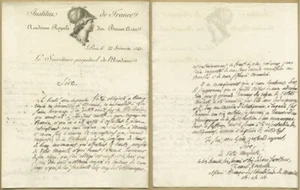 Raoul-Rochette (1789-1854) - Archéologue - Lettre autographe signée à Louis 1er - Picture 1 of 3