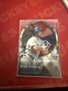 1996 # 6 Mike Piazza Buntglas Sterne - Bild 1 von 2