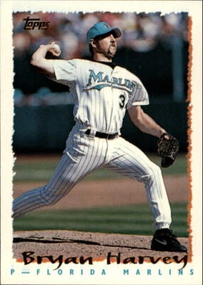 1995 Topps #311 Bryan Harvey - NM - Image 1 of 2