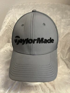 TaylorMade Golf Casual Flex Small-Med Atmungsaktiv Mütze Grau Top Zustand - Bild 1 von 7