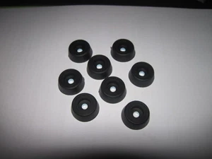 8 x Small Case / Speaker Rubber feet 22.4mm  x 7.9mm    - Picture 1 of 4