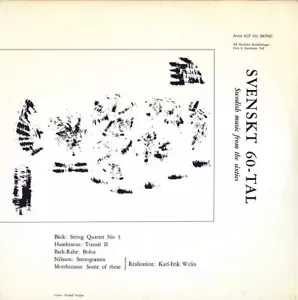 BACK SQ 3 HAMBRAEUS Transit II BARK-RABE Bolos MORTHENSON NILSSON Artist ALP-102 - Picture 1 of 3