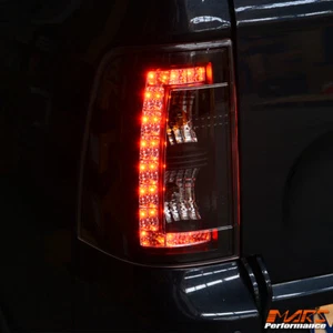 Black LED Tail Lights Ford FG Falcon UTE XR6 XR8 Turbo R6 FPV GS F6 Pursuit - Picture 1 of 12