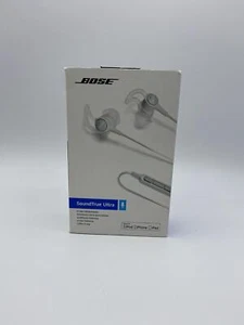 Boxed Bose SoundTrue Ultra Wired IE Headphones Apple - Frost White (741629-0020) - Picture 1 of 4