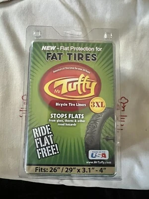 Mr. Tuffy XL-Series Fat Bike 3XL 26/29x3.1-4.0 forro protetor de pneu, bronzeado, par - Imagem 1 de 3