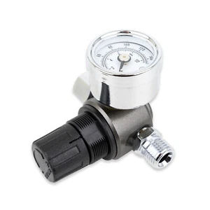 HVLP Spray Gun Air Regulator with Pressure Gauge and Diaphragm Control - Foto 1 di 4