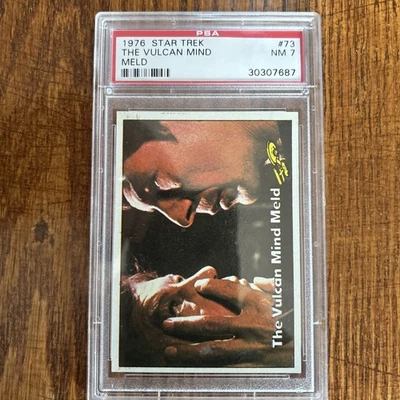 1976 Star Trek The Vulcan Mind Meld PSA 7.  No 73 - Image 1 of 3