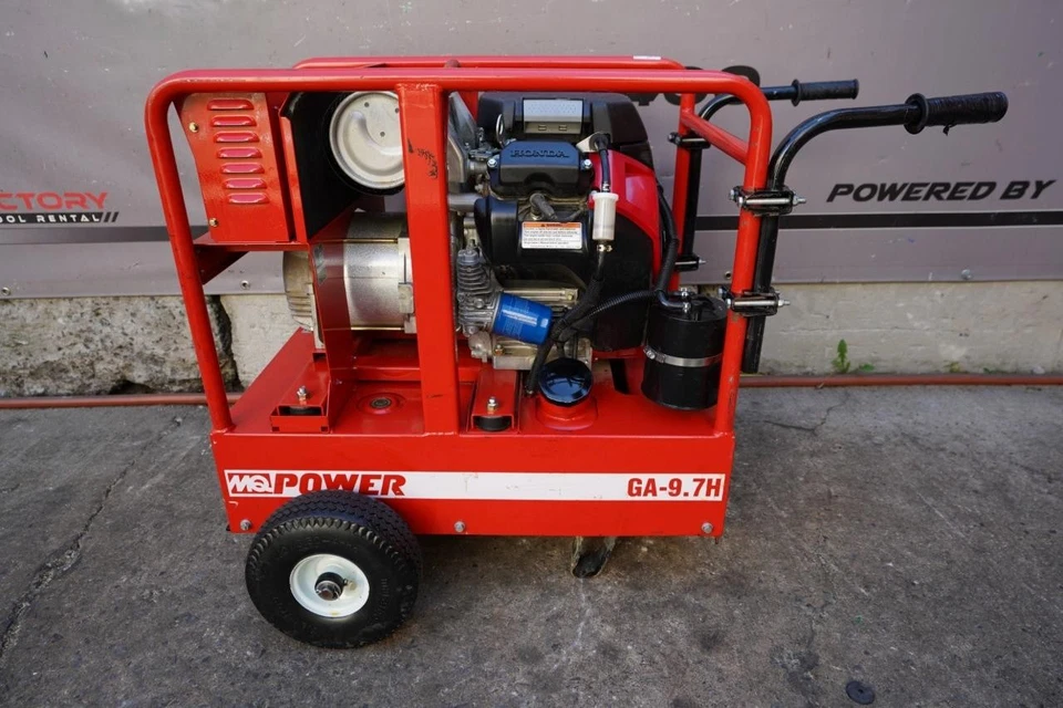 MQ Multiquip Industrial 10,000 Watts Generator GA-9.7HEA   Works Fine - Image 1 of 1