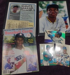 Ken Griffey Jr. memorabilia Lot, Must See!!! 7 Different Items - Picture 1 of 21
