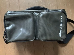 Nikon×MILLET Collab PRESSION Schultertasche 150×320×145mm 2016 blau - Bild 1 von 5