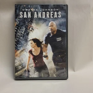 San Andreas DVD 2015 2-Disc Set Dwayne Johnson Carla Gugino - Picture 1 of 8
