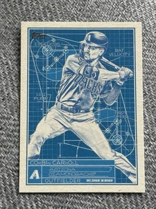 2024 Topps Series 1 - Superstar Blueprint Corbin Carroll #SB-14 - Picture 1 of 2