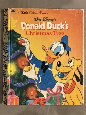 Vintage A Little Golden Book Disney’s Donald Duck’s Christmas Tree 1991 #3126 - Image 1 of 4