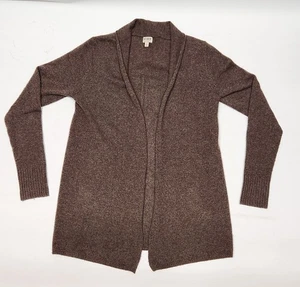 14th & Union 100 % Kaschmir Strickjacke braun Pullover Damen Größe Small Langarm  - Bild 1 von 7
