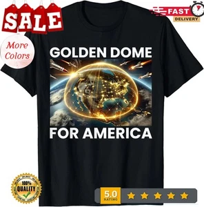 Golden Dome For America Unisex T-Shirt - Picture 1 of 6
