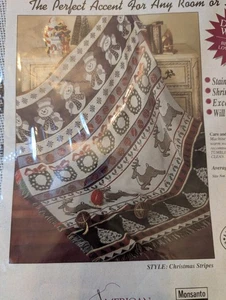 Weihnachten Überwurf Decke American Weavers Weihnachtsbaum Wandteppich Wandbehang - Bild 1 von 3