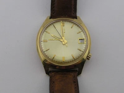Vintage Bulova Accutron Watch 1969 Gold Filled w/ Date Cal 2181 Working - Image 1 of 4