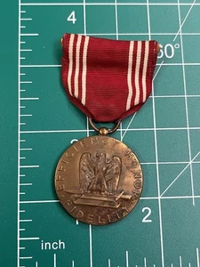 WWII US Army medaglia buona condotta Jastrzemski - Foto 1 di 2