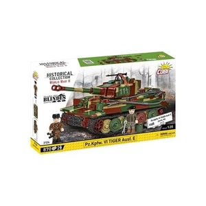 Cobi 3124 1:35 Collezione Storica Seconda Guerra Mondiale Pz.Kpfw VI Tiger Ausf E Kit 870 Pezzi - Foto 1 di 4