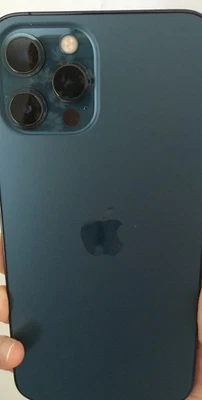 Apple iPhone 12 Pro Max Pacific Blue 256GB Very Good- Unlocked - Image 1 of 4