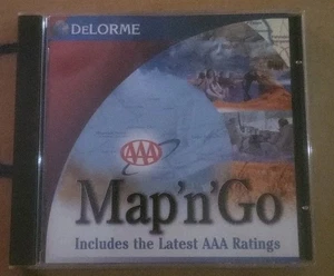DeLORME Map N Go Plan The Perfect Vacation Triple AAA 1999 PC Computer - Afbeelding 1 van 3