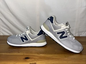 New Balance 574 ML574JA Men’s Size 9 Gray Navy Classic Sneakers - Picture 1 of 12
