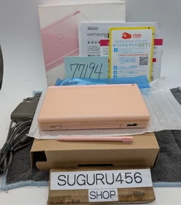 【Excellent４】Nintendo DS Lite Pink Set with Box - Retro  Used Game From JAPAN - Picture 1 of 23