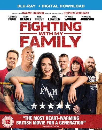 Fighting With My Family Blu-ray (2019) Florence Pugh, Merchant (DIR) cert 12 - Image 1 of 1