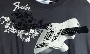 Camiseta Fender para Hombre Gráfica ""The Rock and Roll Lifestyle"" Talla XL Color Marrón - Imagen 1 de 8